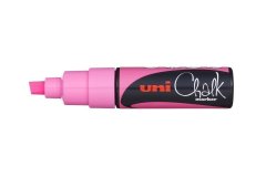Маркер меловой Chalk PWE-8K, флуоресцентно-розовый, до 8.0 мм