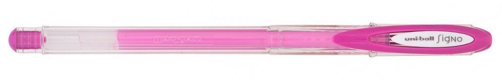 Гелевая ручка Signo Angelic Colour UM-120, розовый, 0.7 мм