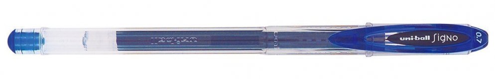 Гелевая ручка Signo UM-120, синий, 0.7 мм