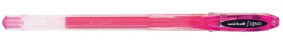 Гелевая ручка Signo UM-120, розовый, 0.7 мм