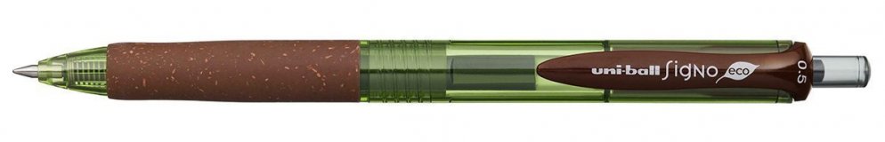 Гелевая ручка автоматическая Signo ECO UMN-105, черный, 0.5 мм