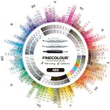 Набор спиртовых маркеров Finecolour mini Brush Grey Set 12 цветов