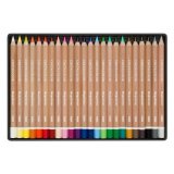 Набор цветных карандашей CretacoloR Megacolor в металлической коробке, диаметр стержня 6,4 мм, 24 цвета