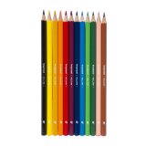 Набор цветных утолщенных карандашей Bruynzeel Kids Mega 12 цветов
