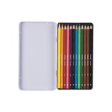 Набор из 12 цветных карандашей Bruynzeel Kids Super Colour, металлический пенал