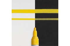 Маркер Pen-Touch тонкий стержень 2,0 мм желтый флуоресцентный