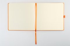 Блокнот для зарисовок Sketchmarker 140 г/кв.м 20х20cм 80л твердая обложка, оранжевый