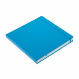 Блокнот для зарисовок Sketchmarker 140 г/кв.м 20х20cм 80л твердая обложка, синий карибский