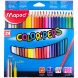 Карандаши цветные Maped "Color Peps" 24 цвета трехгранные