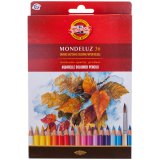 Карандаши акварельные Koh-I-Noor Mondeluz 36 цветов, картонная упаковка