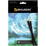 Карандаши цветные Brauberg  "Artist line", 18 цветов