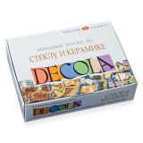 Набор акриловых красок по стеклу и керамике "Decola", 12 цветов, 20 мл, 4041114