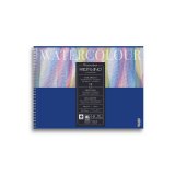 Альбом для акварели на спирали Fabriano "Watercolour" 24x32 см 12л 300г/м.кв