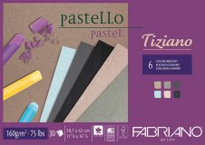 Блокнот-cклейка для пастели Fabriano "Tiziano Brizzati Colour" А4 30 л 160г/м.кв