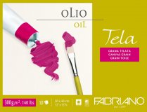 Блокнот-склейка для масла Fabriano "Tela" 30х40 см 10 л 300г/м.кв