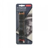 Набор угольных карандашей Charcoal 4шт в блистере