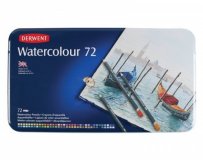 Набор акварельных карандашей Watercolour 72 цвета в металлической упаковке